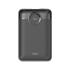 WiWU Wi-P022 Galaxy Power Bank 22.5w, 10000mAh Fast Charging, with Dual Built-in charging cable Type-C + Lightning - Black